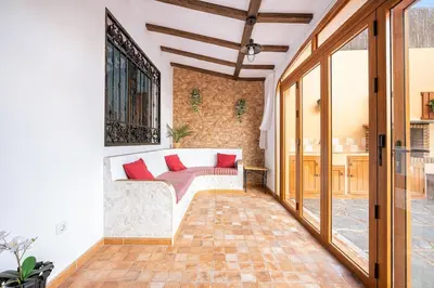 Zona de estar de Canary Holiday Mondragon House
