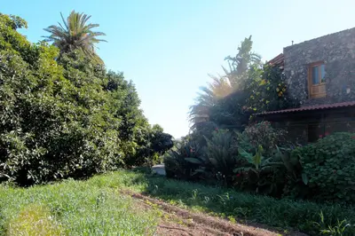 Jardín al aire libre en Casa Rural El Lirón