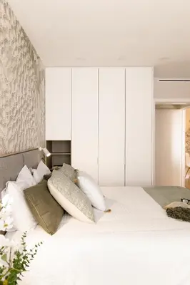 Cama o camas de una habitación en Las Canteras con Alma