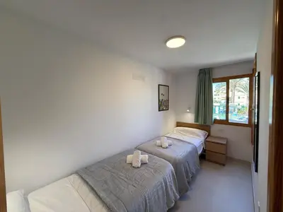 Cama o camas de una habitación en Brisas 27, Stay in Gran Canaria