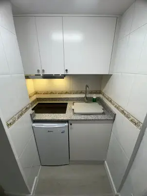 Una cocina o zona de cocina en Peaceful Stay at Las Canteras