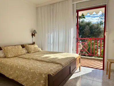 Cama o camas de una habitación en Casa Heidi