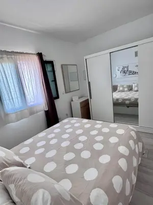 Cama o camas de una habitación en Maspalomas Lago 36