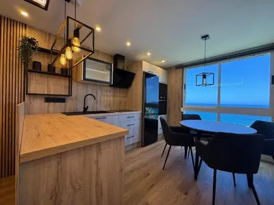 Una cocina o zona de cocina en Exclusive Beachfront Studio in Arguineguín - Newly Renovated