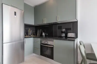 Una cocina o zona de cocina en Paraiso Ocean View