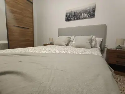Cama o camas de una habitación en Holiday Home Edara Home - Haus mit privatem Garten by Interhome
