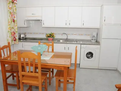 Una cocina o zona de cocina en Apartment Wohnung Double Classic mit Wi-Fi by Interhome