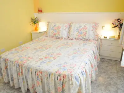 Cama o camas de una habitación en Apartment Wohnung mit Wasserblick by Interhome