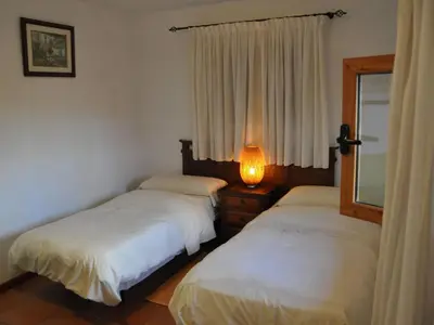 Cama o camas de una habitación en Holiday Home Finca Hacienda mit eigenem Schwimmbad by Interhome