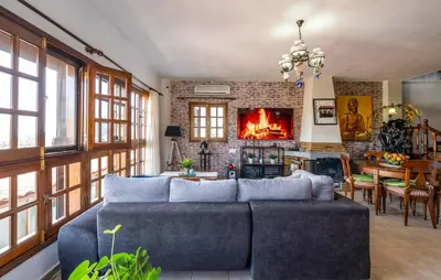 Zona de estar de Gorgeous Home In Valsequillo
