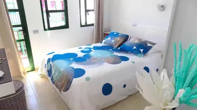 Cama o camas de una habitación en DunaFlor Verde Holiday Bungalow
