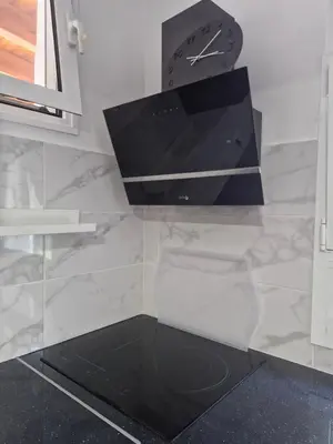 Una cocina o zona de cocina en Sonne-Con entrada independiente y Parking-