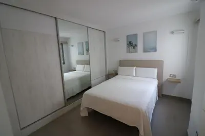 Cama o camas de una habitación en Arguineguin Bay Apartments-La Factoria