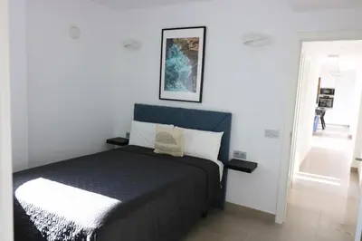 Cama o camas de una habitación en Arguineguin Bay Apartments-La Factoria