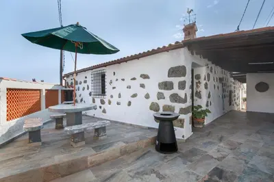 Un patio o zona al aire libre en Ancana