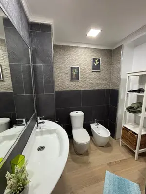 Un baño de 3bedroom flat, 2 bath in Plaza de La feria