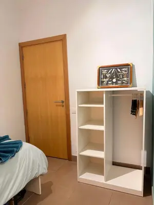Cama o camas de una habitación en 3bedroom flat, 2 bath in Plaza de La feria
