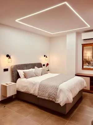 Cama o camas de una habitación en Loft Dalia Las Canteras Beach, free parking&wifi