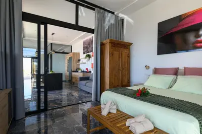 Cama o camas de una habitación en LoveFer Ville