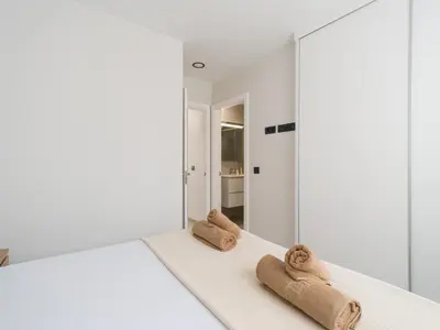 Cama o camas de una habitación en Boulevard Getaway 2