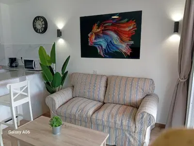 Zona de estar de Apartamentos Los Juncos, Pool and Yumbo