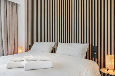 Cama o camas de una habitación en Casa Aguacates