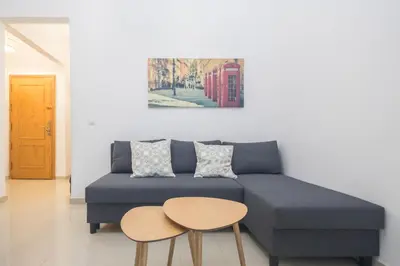 Zona de estar de La Casita de Bruno Balcony House