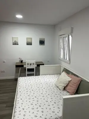 Cama o camas de una habitación en Sweet Flat Renovated 4 Pax