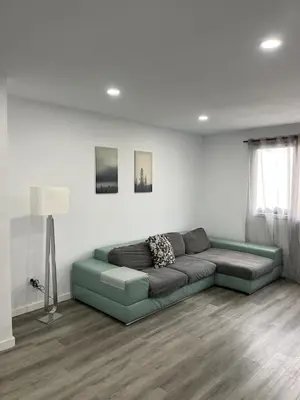 Zona de estar de Sweet Flat Renovated 4 Pax