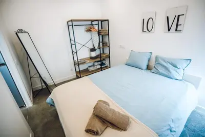 Cama o camas de una habitación en Residencial El Encuentro 3
