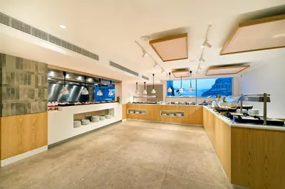 Una cocina o zona de cocina en Amadores View - Adults only