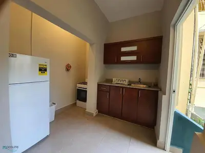 Una cocina o zona de cocina en Apartment Puerto Rico Terrace and Ocean View