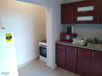 Una cocina o zona de cocina en Apartment Puerto Rico Terrace and Ocean View