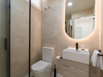 Un baño de Las Velas Suites Meloneras