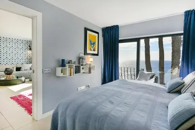 Cama o camas de una habitación en SeaSide 306 by VillaGranCanaria