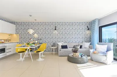 Una cocina o zona de cocina en SeaSide 306 by VillaGranCanaria