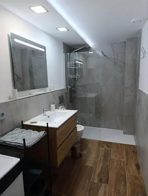 Un baño de Casa San Gregorio