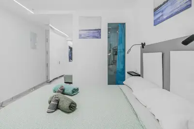 Cama o camas de una habitación en Endless Seaview Patalavaca