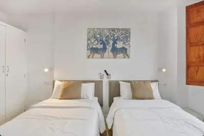 Cama o camas de una habitación en TeXeda Room Suites