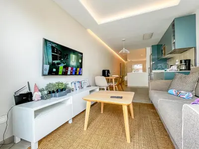 Una cocina o zona de cocina en Casa Arno - Lovely Renovated Apartment In Playa De Mogan