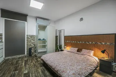 Cama o camas de una habitación en Yoga Loft Canteras