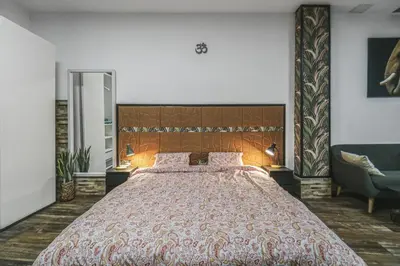 Cama o camas de una habitación en Yoga Loft Canteras