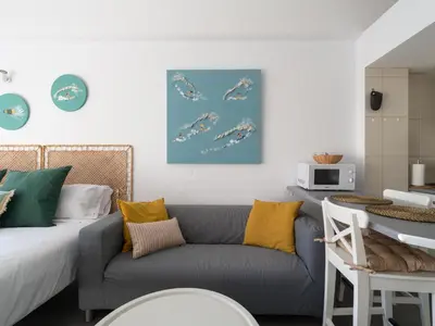 Zona de estar de Apartamento Playa 58