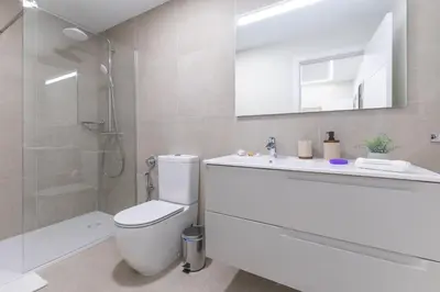 Un baño de Brisamar Suites by VillaGranCanaria