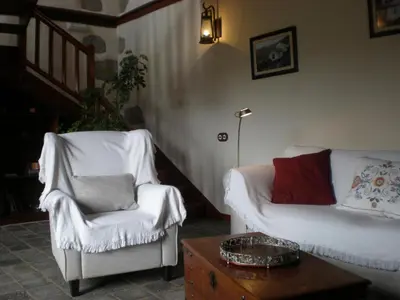 Zona de estar de Holiday Home Ländliches Haus Las Caldereras by Interhome