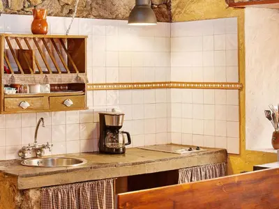Una cocina o zona de cocina en Holiday Home Landhaus Pepita la de las flores by Interhome
