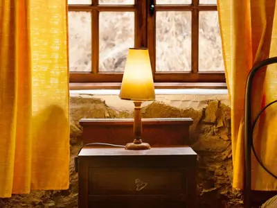 Plano de Holiday Home 250 Jahre altes Steinhaus mit zwei Terrassen inmitten einer wunderbaren Naturla by Interhome