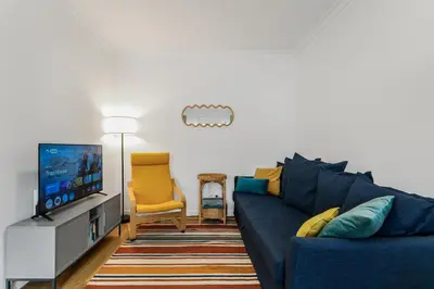 Una televisión o centro de entretenimiento en VV Gara Galdar