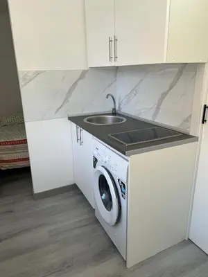 Una cocina o zona de cocina en Luliche estudio