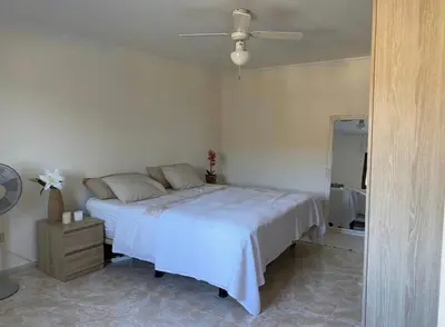 Cama o camas de una habitación en Modern apartment Arguineguin